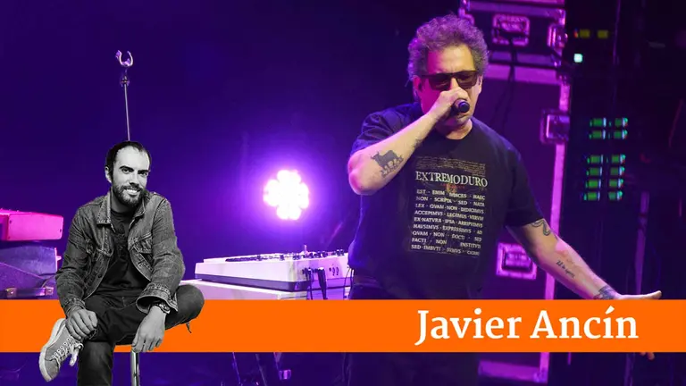 Concierto del músico argentino Andrés Calamaro dentro de su gira Tour 2023 en el sala principal de Baluarte en Pamplona, IÑIGO ALZUGARAY