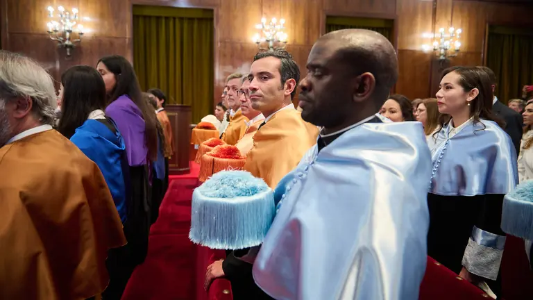 La Universidad de Navarra celebra la investidura de 176 doctores que han defendido su tesis durante el último año junio 2022- junio 2023. PABLO LASAOSA