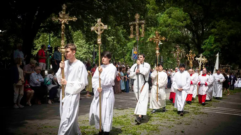 Procesión del Corpus Christi en Pamplona. JASMINA AHMETSPAHIC