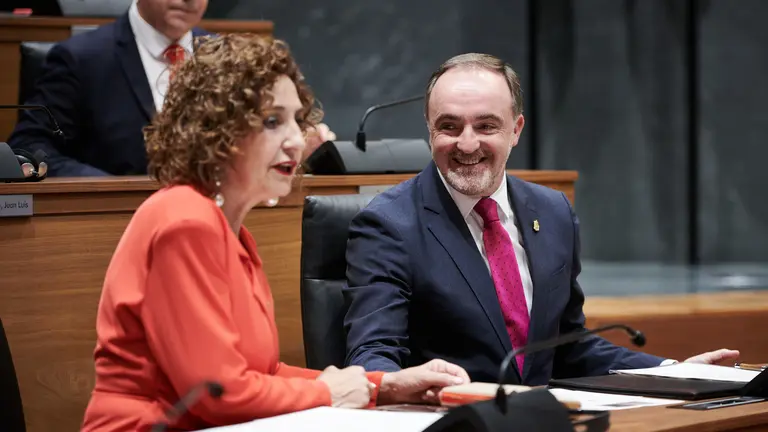 Sesión constitutiva del Parlamento de la XI Legislatura para los años 2023-2027. PABLO LASAOSA