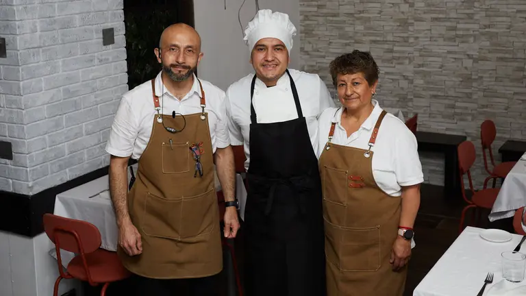 Restaurante Balu-Arte, en la calle Marqués de Rozalejo de Pamplona. IÑIGO ALZUGARAY