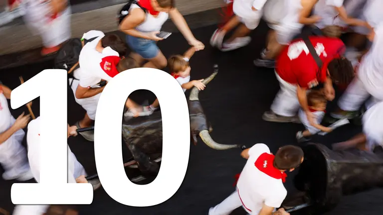 Encierro infantil en San Fermín 2022. REUTERS Juan Medina