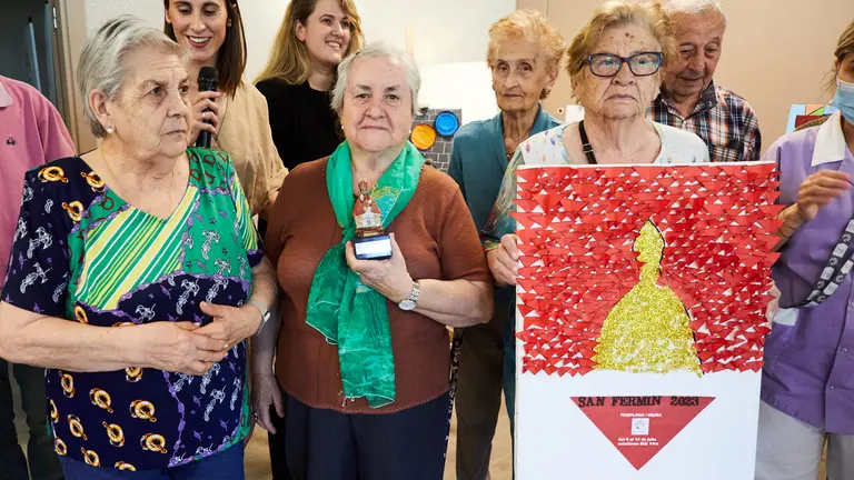 Gala de La Gran Final de Carteles De San Fermin 2023 de las residencias de mayores de Solera Asistencial. IÑIGO ALZUGARAY