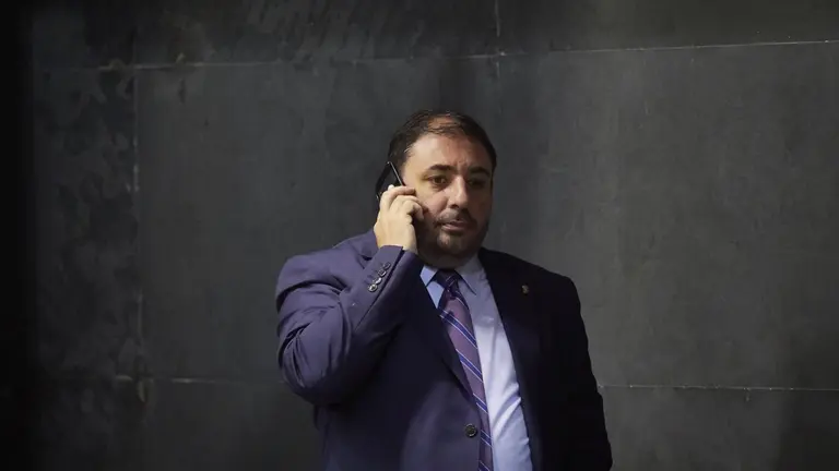 El presidente del Parlamento de Navarra, Unai Hualde. - Eduardo Sanz - Europa Press - Archivo