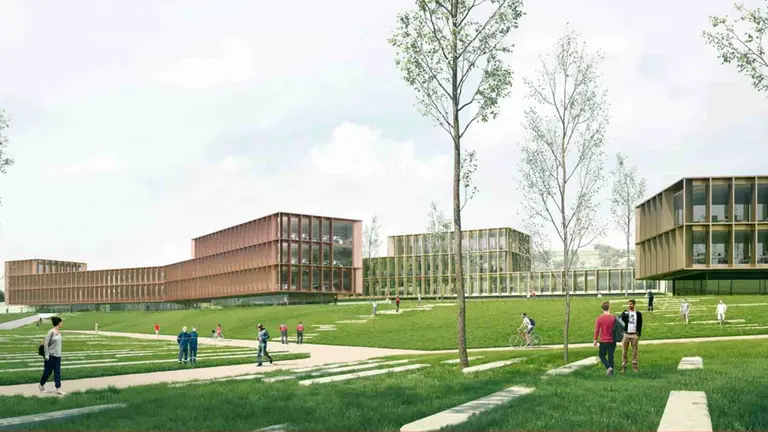 Render de la futura sede del Centro de Coordinación de Seguridad y Emergencias de Navarra. GOBIERNO DE NAVARRA