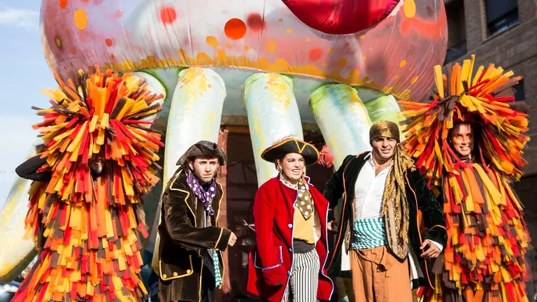 Los pasacalles saldrán por el entorno de Carlos III en San Fermín. AYUNTAMIENTO DE PAMPLONA