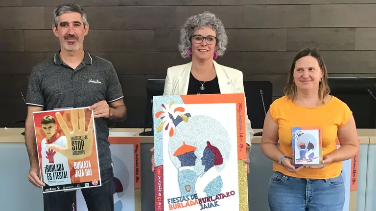 Presentación del programa de fiestas de Burlada. AYUNTAMIENTO DE BURLADA