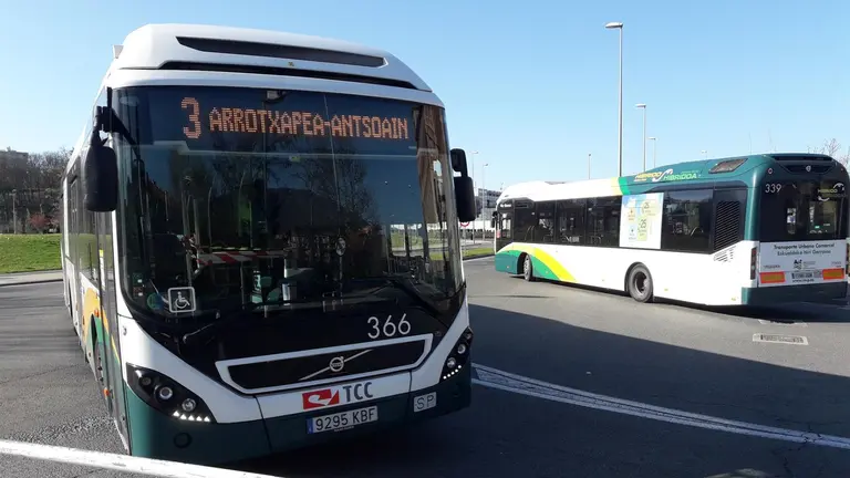 Una villavesa del Transporte Urbano Comarcal - EUROPA PRESS - Archivo