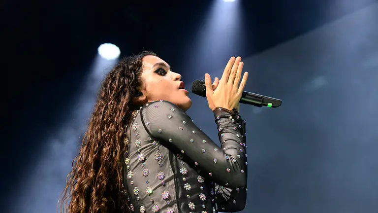 La artista Amaia Romero cierra su gira con un concierto final este sábado en el Wizink Center de Madrid. EFE/ Victor Lerena