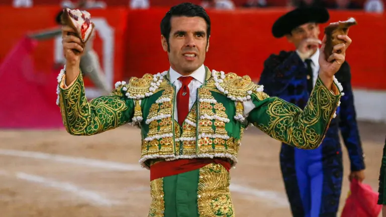 Emilio de Justo, en una imagen de su última corrida de toros en Corella. ARCHIVO