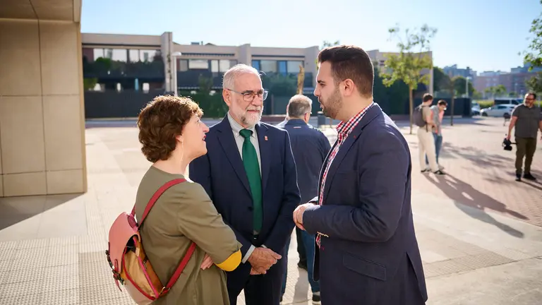 Inauguración del nuevo centro de salud de Zizur Mayor en la urbanización Ardoi. PABLO LASAOSA
