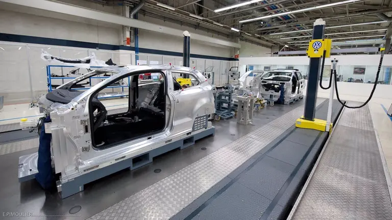 Fabricación del Polo en la fábrica de Volkswagen Navarra. - EUROPA PRESS/VW-NAVARRA - Archivo