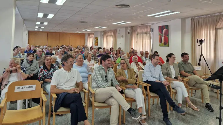 Imagen de la celebración del Día del Mayor en Tudela. AYUNTAMIENTO DE TUDELA