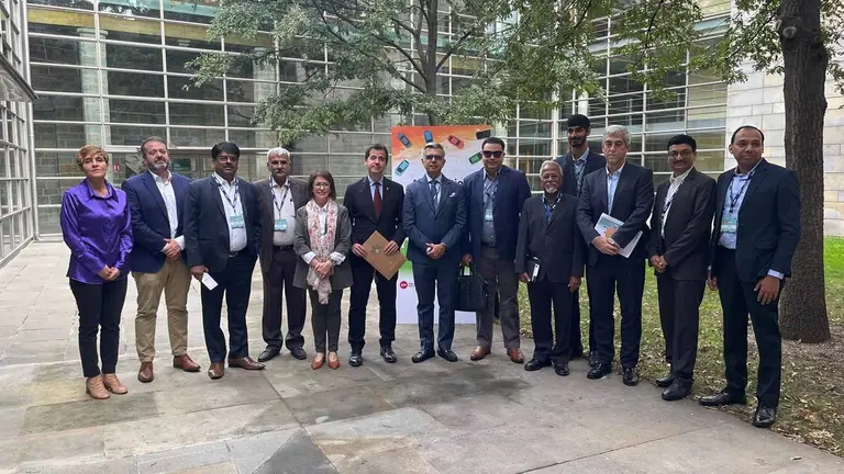 Nueve empresas indias visitan Navarra en busca de oportunidades de negocio en el sector de la automoción. GOBIERNO DE NAVARRA