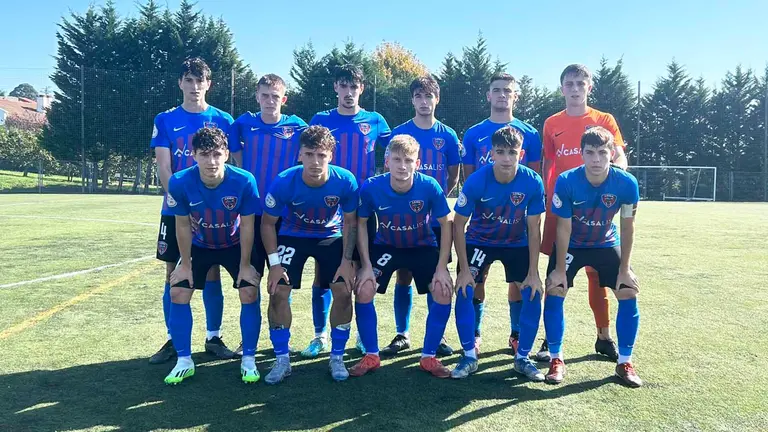 Equipo  de la SD Leioa que juega en la división de honor de juveniles. @SDLEIOAoficial