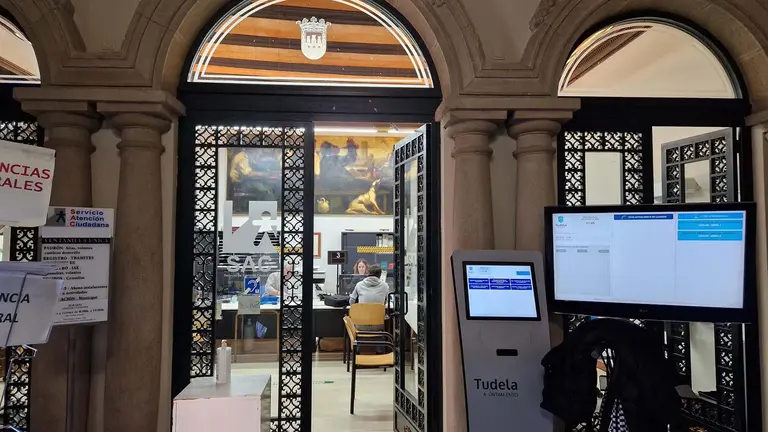 El Servicio de Atención Ciudadana de Tudela incorporará la cita previa desde el lunes. AYUNTAMIENTO DE TUDELA