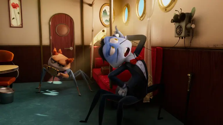 La película navarra 'Inspector Sun y la maldición de la viuda negra' se podrá ver en más de 1.000 salas de América. CEDIDA