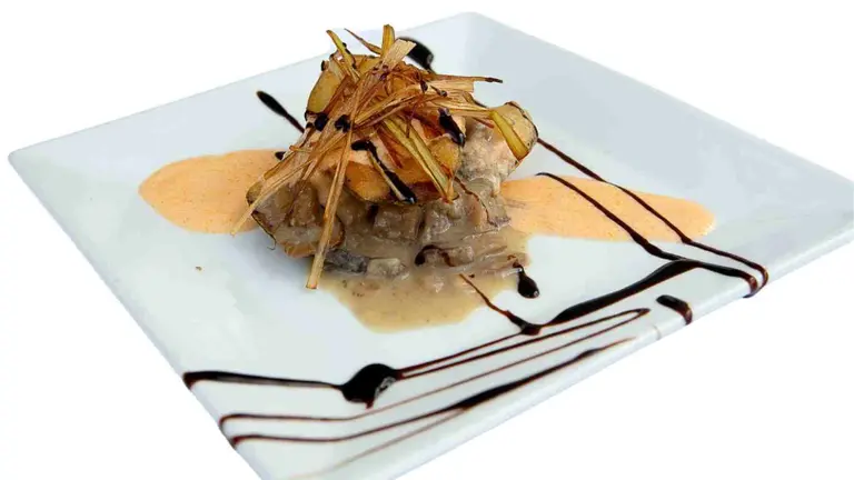 “El No Sé”,  el pincho que ha quedado en tercer lugar  en la XXI Semana del Pincho de la Chantrea. CEDIDA