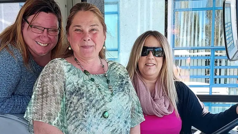 Alumnas de la formación con compromiso de empleo durante las practicas. ANET