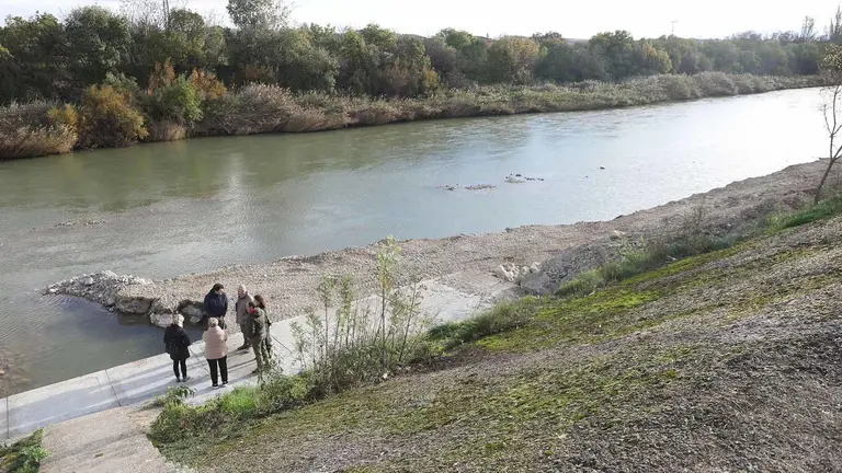 Medio Ambiente invierte 1,3 millones en Falces para minimizar los daños por inundaciones en el polideportivo y viviendas próximas al río Arga. GOBIERNO DE NAVARRA