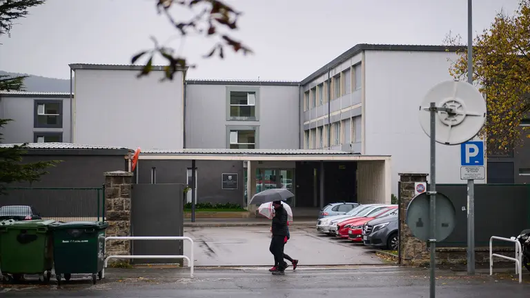 Colegio El Redín, en Pamplona. PABLO LASAOSA