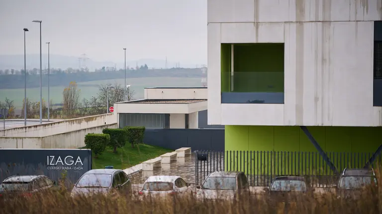 Colegio Irabia-Izaga, en Cordovilla. PABLO LASAOSA