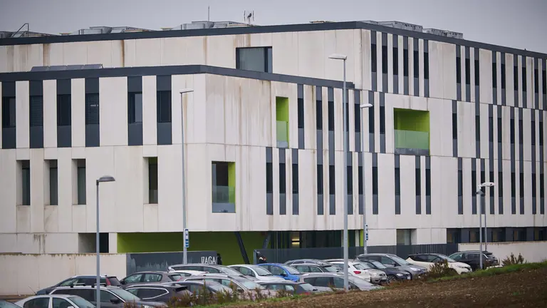 Colegio Irabia-Izaga, en Cordovilla. PABLO LASAOSA