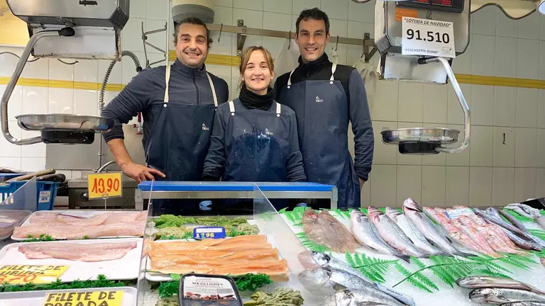 Pescadería Sesma en la avenida de Marcelo Celayeta de Pamplona. Navarra.com