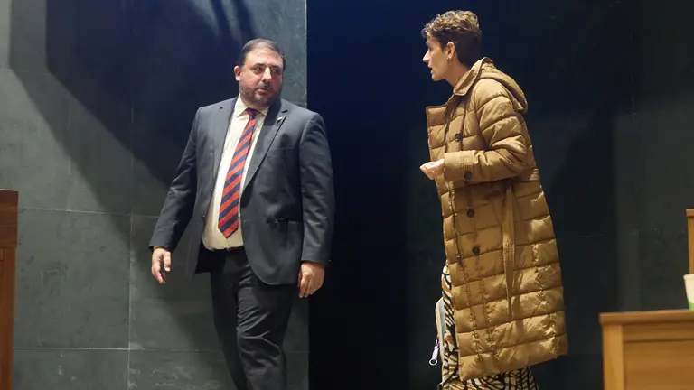 Último pleno de 2023 del Parlamento de Navarra. IÑIGO ALZUGARAY