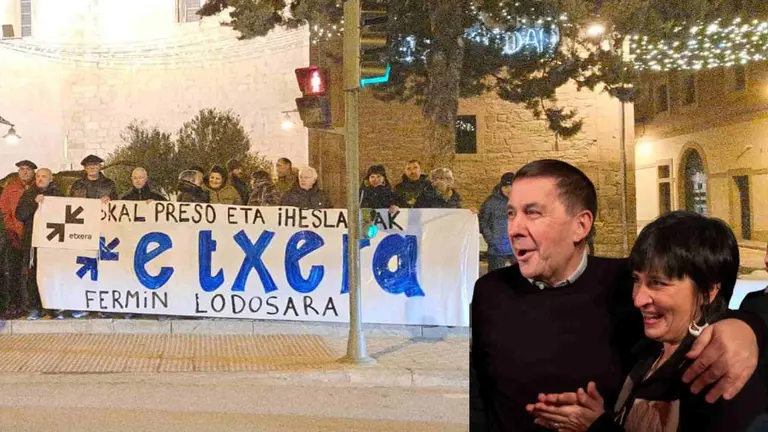 Laura Aznal participó en el homenaje al etarra Fermín Martínez.