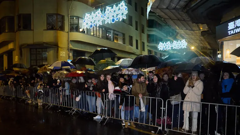 Cabalgata de Los Reyes Magos en Pamplona. IÑIGO ALZUGARAY