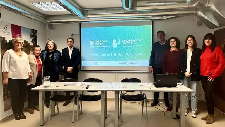 Imagen de la presentación del proyecto 'Conecta Navarra Rural'. CONSORCIO ZONA MEDIA