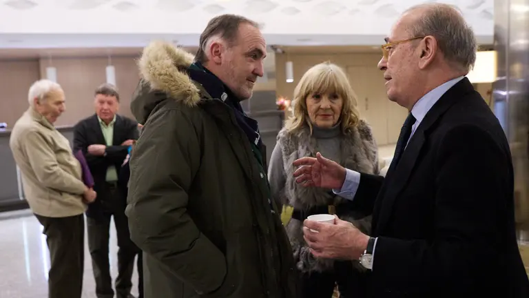 El exsecretario general del Partido Socialista de Euskadi (PSE) Nicolás Redondo presenta el libro 'No me resigno. Populismo, nacionalismo y los retos del socialismo español'. IÑIGO ALZUGARAY