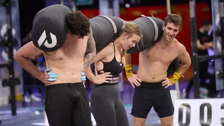 Celebración de los Picsil Pamplona Games de Crossfit en el Navarra Arena con la participación de 1.120 atletas. IÑIGO ALZUGARAY