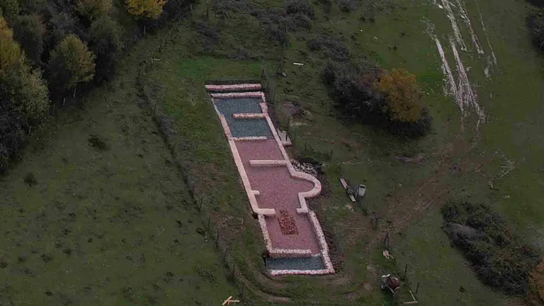Termas romanas de Arce, en Navarra. ARANZADI