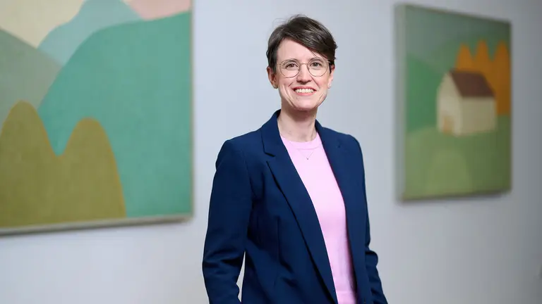 Izaskun Arricaberri, nueva gerente del Club Tenis de Pamplona. CLUB TENIS PAMPLONA