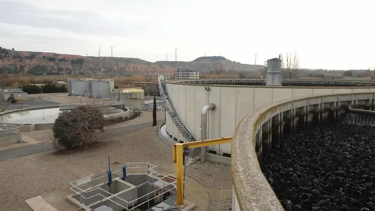 Depuradora de Tudela. GOBIERNO DE NAVARRA