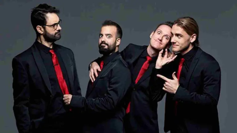 Integrantes del cuarteto vocal Primital. CEDIDA