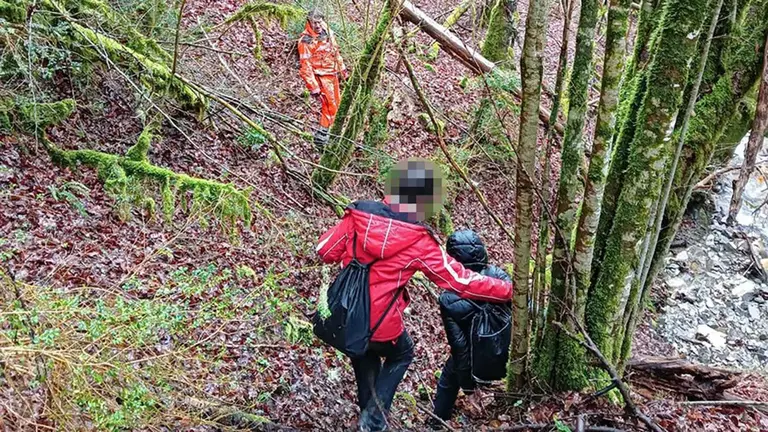 Las personas perdidas en Isaba son localizadas por los bomberos. BOMBEROS DE NAVARRA