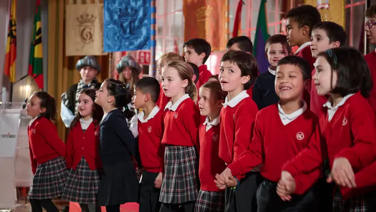 Fiesta de clausura de la cabalgata de la Asociación Cabalgata Reyes Magos de Pamplona. PABLO LASAOSA