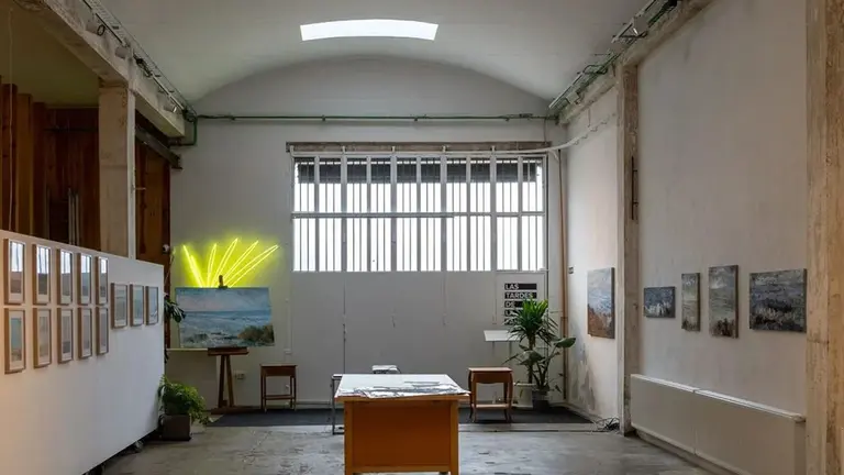 Imagen del interior de 'La Fábrica de Gomas' en Lezkairu. LAFABRICADEGOMAS.COM