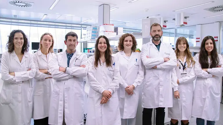 Profesionales de Navarrabiomed y Universidad de Navarra que han participado en la investigación. GOBIERNO DE NAVARRA