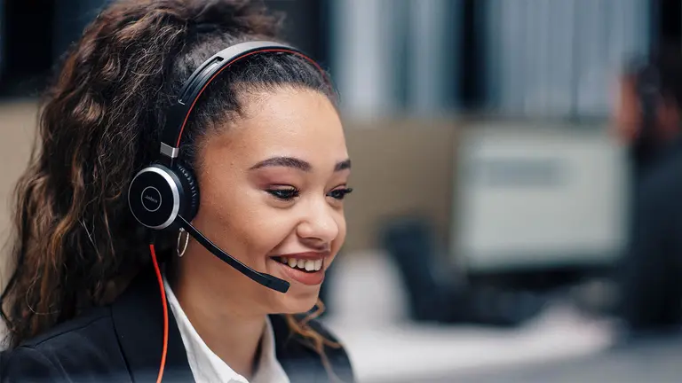 Imagen de archivo de un call center. VERIDAS