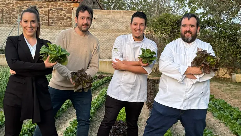 Los cocineros de los restaurantes Kabo y El Choko de Remigio, unidos para potencia la gastronomía de Navarra. CEDIDA