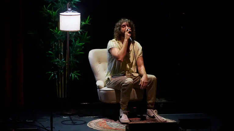 Concierto de Mikel Izal dentro de su gira Gira 'El miedo y el paraíso'. PABLO LASAOSA