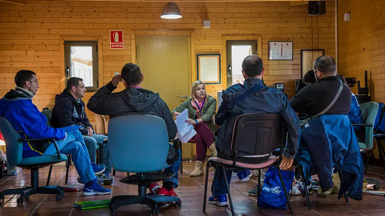 Reportaje sobre la organización Proyecto Hombre que ayuda a las personas con adicciones a diferentes sustancias a su recuperación y reinserción social. FUNDACIÓN LA CAIXA
