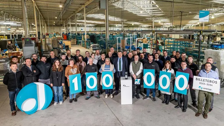 La empresa navarra Jofemar alcanza los 100.000 billeteros vendidos. JOFEMAR