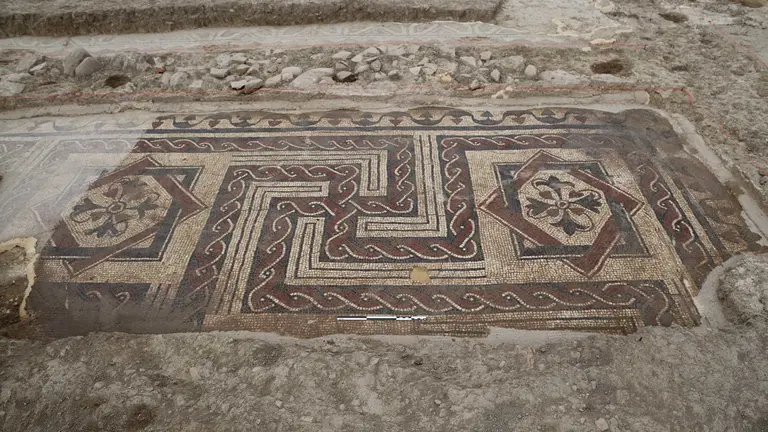Yacimiento arqueológico romano Campo de Arlas de Peralta. GOBIERNO DE NAVARRA