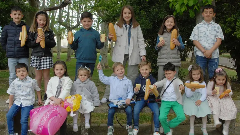 Celebración de San Marcos en Caparroso en la ermita de la Virgen del Soto. AMAYA LUQUI