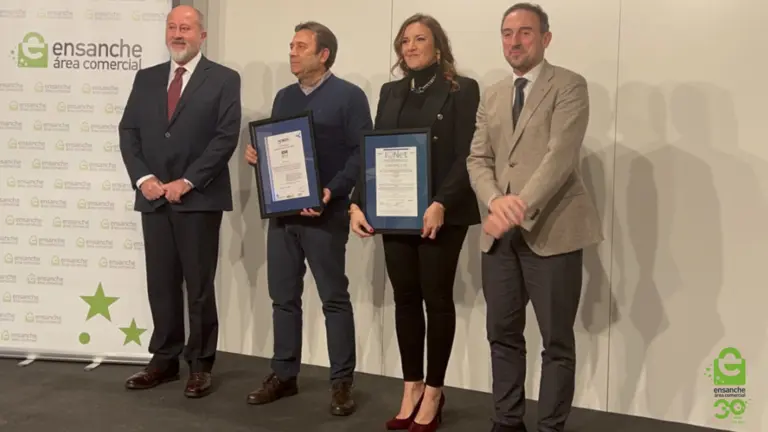 La Asociación Ensanche Área Comercial galardonada en los Premios Nacionales de Comercio.